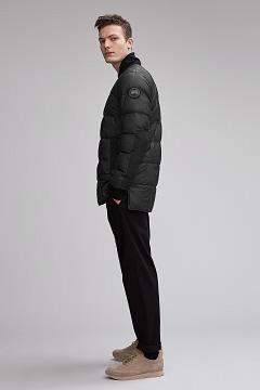 Chamarras Canada Goose Hombre Outlet - Harbord Chaqueta De Plumas Black Label Negros MW0348576